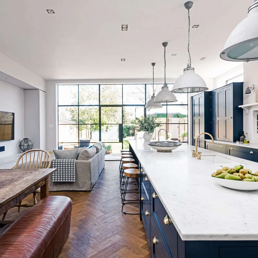 Crittall and Georgian Rear Wall in Richmond